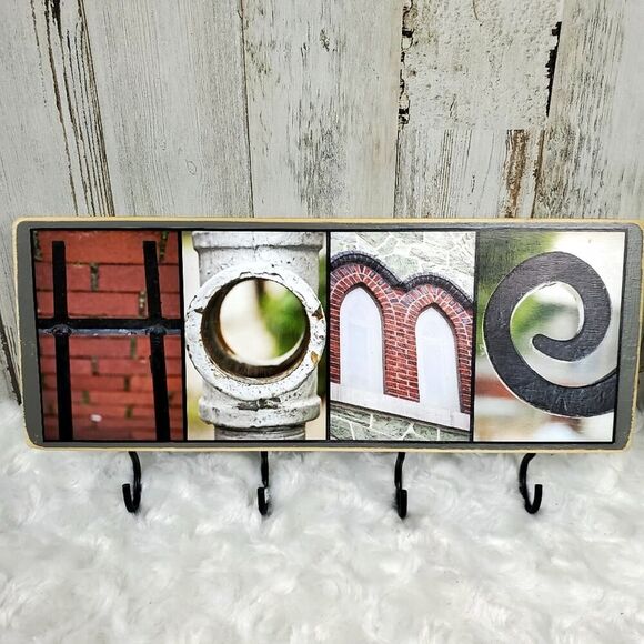 Wooden Wall Key Holder - Picture 1 of 9